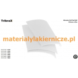 TRIBRAX Abrasive Soft Pad Roll 115mm x 25m materialylakiernicze.pl 